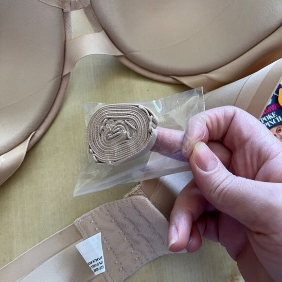 Maidenform 34A Beige Dreamwire Strapless Multiway No Poke Bra - Picture 3 of 7